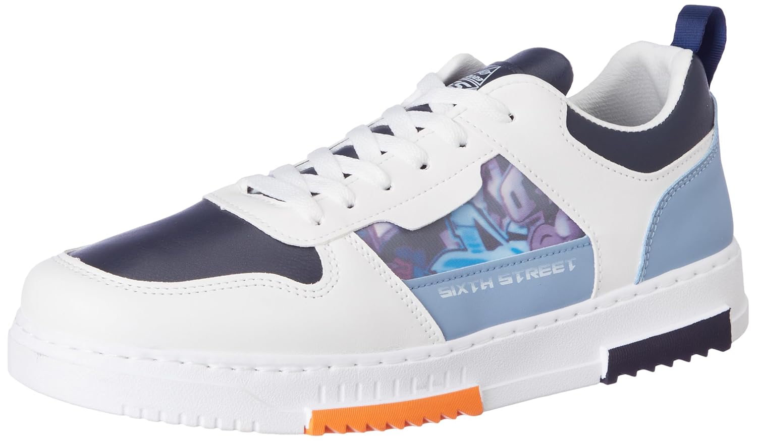 Buy Sixth Street Mens Spade Blue/Grey Sneakers_6 UK (SSM063) at